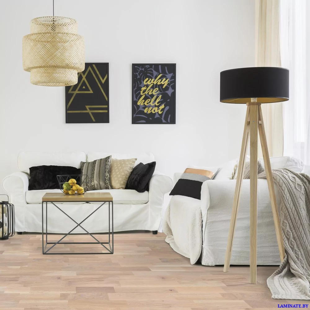 Паркетная доска SOMMER EUROPARQUET Дуб Бежевый Масло 3-полосный толщина 13,2 мм 2.658 м2