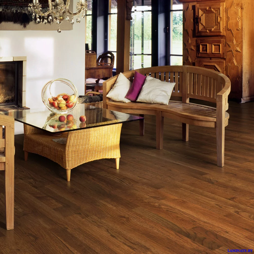Паркетная доска SOMMER EUROPARQUET Дуб Бронзовый 3-полосный толщина 13,2 мм 2.658 м2