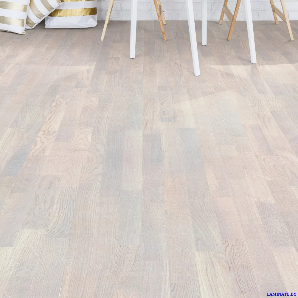 Паркетная доска SOMMER EUROPARQUET Дуб Фрост 3-полосный толщина 13,2 мм 2.658 м2