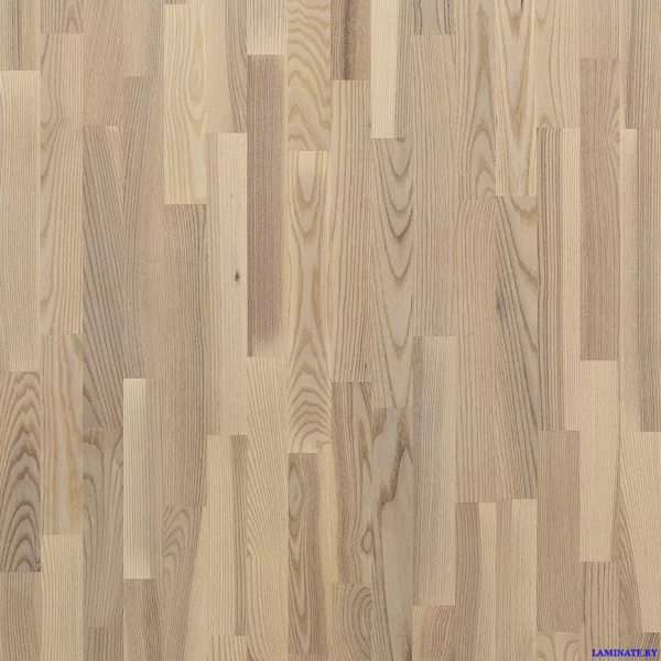 Паркетная доска Polarwood Classic Ясень Living White Matt 3-полосный [3031118154001124]