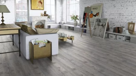 фото Ламинат Tarkett Estetica 933 Дуб Эффект светло-серый в интернет-магазине laminate.by