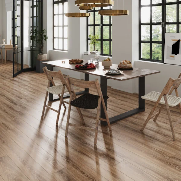 Фото Ламинат EGGER Home Classic Aqua+ EHL077 Дуб Тосколано табак