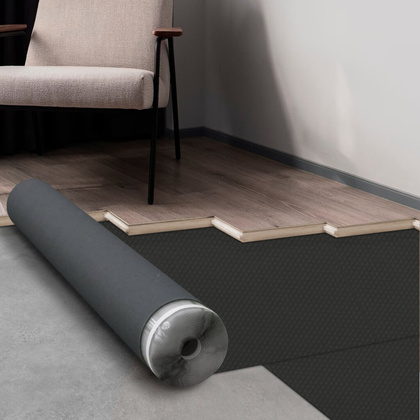картинка Подложка для замковых покрытий A-STEP: PRO LVT PROTECT 1.0мм EVA 15m*1m от магазина Juteks.by