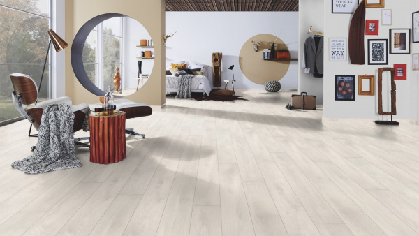 Фото Ламинат Kronospan Super Natural Classic Дуб Аспен 8630