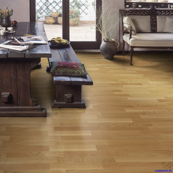 Паркетная доска SOMMER EUROPARQUET Дуб Ориджнл 3-полосный толщина 13,2 мм 2.658 м2