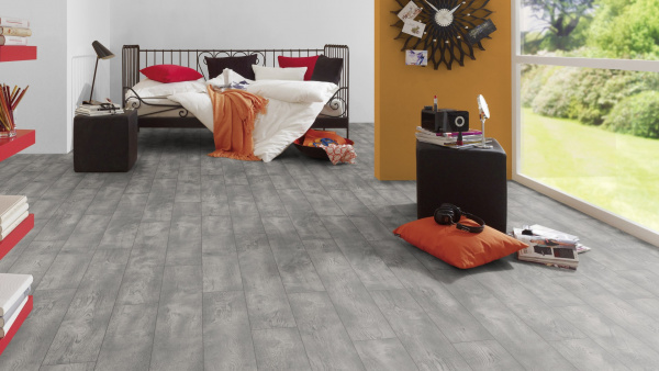 Фото Ламинат Kronospan Super Natural Classic Дуб Пепельный K407