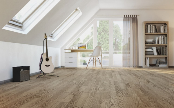 Паркетная доска Polarwood Ясень Saturn Oiled 3S