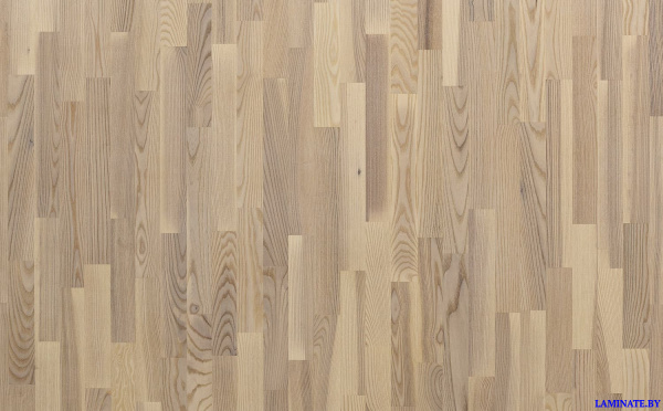 Паркетная доска Polarwood Ясень Living White Matt